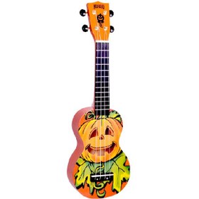 Resim Mahalo Soprano Ukulele (Mahaloween Orange) 