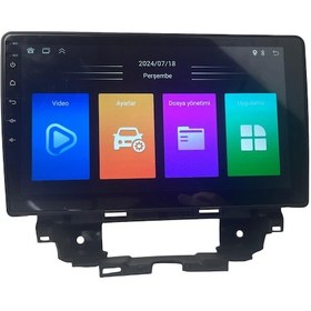 Resim Renault Kangoo 2024 10 İnç 4-32 Pro Model Qled Ekran 9" 