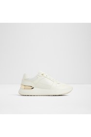 Resim Aldo GUMTREE - Kadın Suni Deri Beyaz Düz Bağcıklı Modern Tasarımlı Spor Ayakkabı 