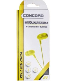 Resim Concord E1 Mikrofonlu Kulak İçi Kulaklık 