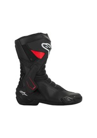 Resim Alpinestars Smx-6 V3 Ds Wp Korumalı Motosiklet Botu Siyah Kırmızı 