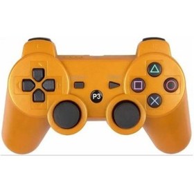 Resim Ps3 Dualshock 3 Kablosuz Oyun Kolu Renk Seçenekli - Gold 