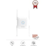 Resim Torima AC24 Beyaz Wifi Pro Sinyal Yakınlaştırıcı Router 