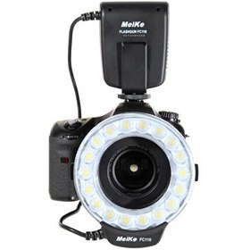 Resim FC110 Canon / Nikon / Pentax / Olympus / Samsung DSLR Uyumlu LED Makro Ring Flaş 