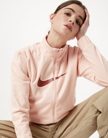 Resim Dri-fit Swoosh Graphic Running Full-zip Kadın Ceket Ndd Sport Pembe 