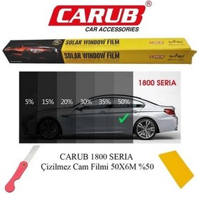 Resim Çok Açık Siyah Çizilmez Seri A Cam Filmi 50cm X 6 M 