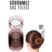 Resim Skygo KAHVE Saç Filesi Görünmez 12 ADET 