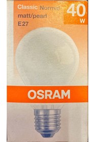 Resim BOYTAŞ NORMAL AMPUL SOFT 40 WATTOSRAM SARI IŞIK 