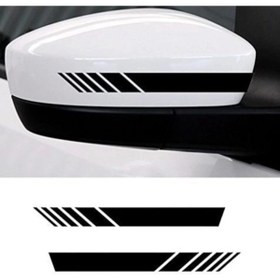 Resim habune Oto Ayna Şerit özel yeni sticker Yapıştırma 20*2,5 Cm 