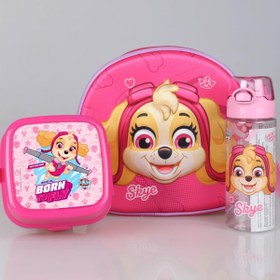 Resim PAW PATROL Yeni Sezon Lisanslı Okulda Macera Koleksiyonu Anaokul Çantası,500 ml Matara Ve Beslenme K 