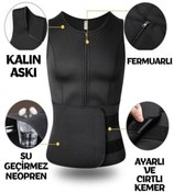 Resim Ankaflex Standart Termal Isı Ylıtımlı Motorcu Koruma Yeleği Motorcu Rüzgar Soğuk Sıvı Geçirmez Ceketi 