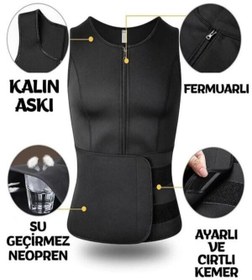 Resim Ankaflex Termal Isı Ylıtımlı Motorcu Koruma Yeleği Motorcu Rüzgar Soğuk Sıvı Geçirmez Ceketi 