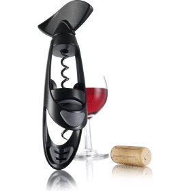 Resim Vin - 68814606- Tirbuşon Twister Siyah Hediye Paketi 