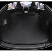 Resim RELAXUS Tesla Model Y Araç İçi Şişme Yatak Ve Yastık Seti Pompa Gri 