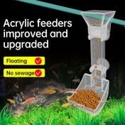 Resim Karides Tabakası, Akrilik Boru & Temizleme Fırçası ile Akvaryum Balık Besleme Kiti - Elektriksiz Su Evcil Hayvan Malzemeleri, Karides Besleme Halkası, Akvaryum Besleme Borusu 