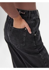 Resim Only Onltroy Hw Carrot Ank Dnm Dot610 Noos Kadın Siyah Jean - 15236962 Siyah 
