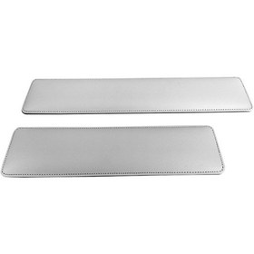 Resim Geeksen "104/108 Tuşlu Klavye Bilek Desteği - Ergonomik, Nefes Alabilir Pu Deri, Uzun Süreli Kullanım İçin Rahat" 