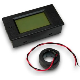 Resim Elektromall Ac 80-260V, 0-100A PZEM-061 Akım Trafolu LCD Ekran Dijital Voltmetre Ampermetre 