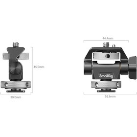 Resim SmallRig 2905B Döner ve Eğimi Ayarlanabilir Metal Monitör Ayağı 