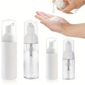 Resim Taşınabilir Köpük Dağıtma Şişesi, Mousse Köpük Pompa Şişesi, Makyaj ve Temizlik Dağıtma Şişesi, Seyahat Aksesuarları 