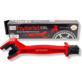 Resim Motolinas Motosiklet Zincir Temizleme Fırçası Bisiklet Zincir Fırçası 