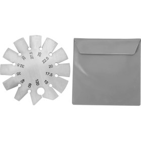 Resim IgnisForge Eğim Ölçer Açısı Yuvarlak Şekil Bıçak Bulucu Bıçak 15-120° Ölçme Için (Yurt Dışından) 