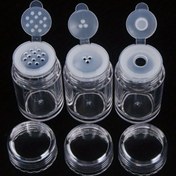 Resim 10ml Boş Toz Kavanozları Plastik Şeffaf İlaç Tozu Kozmetik Konteyner Şişesi Küçük Test Tüpü Saklama Şişesi - Seyahat Aksesuarları 