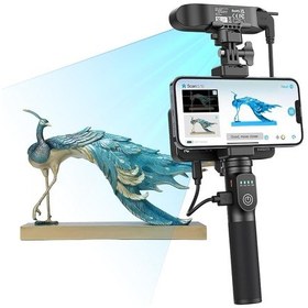 Resim Creality 3d Tarayıcı Ferret Pro, Resmi Cr Tarama Ferret Pro 3d Tarayıcı, Kablosuz Tarama, Sarsıntı Önleyici Takip, Hızlı Tam Renkli Tarama, 0,1 Mm Doğruluk 