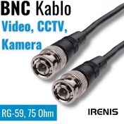 Resim IRENIS 75 Ohm Bnc Kablo 20 Metre 