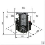 Resim Mazot Fıltresı Clıo Iıı 08-/modus 1,5 Dcı-k9k (eu 4/eu 5) Sensör Gırıslı-müşürlü 