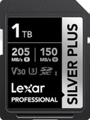 Resim Lexar Silver Plus 1 TB 205 MB 4K V30 Uhsı SD Hafıza Kartı 