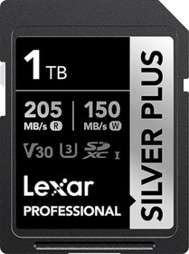 Resim Lexar Silver Plus 1 TB 205 MB 4K V30 Uhsı SD Hafıza Kartı 