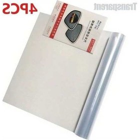 Resim Pazly 2/4 Adet Şeffaf Duman Filmi Farlar Ve Stoplar İçin Parlak Kaplama, Araba Çıkartma Koruma Filmleri 