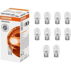Resim Osram Ampul 12v 21/5w 1016 Dipsiz 10 Adet 