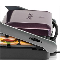 Resim Arzum Mürdüm Tostçu Delux Izgara ve Tost Makinesi AR2019 