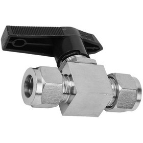 Resim Aubyhe 304 Paslanmaz Çelik İğne Valfi, 6.4mpa Yüksek Basınçta Su/gaz/sıvı Akış Kontrolü, Çift Kartuş Bağlantı, 1/2" Dn15 