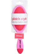 Resim Glide'n style style islak- kuru açma tarama fırçası pembe 