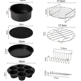 Resim Aircook Aksesur Airfryer Pişirme Aparatları, hava fritözü pişirme aparatları 
