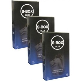 Resim S-Box Blue Klasik Prezervatif 12'li x 3 