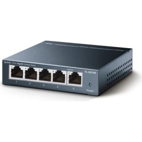 Resim TP-Link TL-SG105E 5 Port 10-100-1000 Mbps Easy Smart Switch Çelik Kasa 