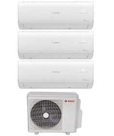 Resim Bosch Multi Split 42000 BTU Inverter Klima 1 Dış ve 3 İç Ünite 12000 - 12000 - 24000 BTU 