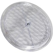 Resim Doğalgaz Havalandırma Yuvarlak Mutfak Cam Menfezi Şeffaf 18 Cm (271497689) 