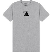 Resim Zero One Fi̇ve Tsss23grqt Unisex Gri Tişört 