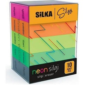 Resim Silka Silgy Neon Silgi Seti 10'lu 