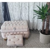 Resim Kırçova Tekstil Şura Çeyiz Sandıkları Duru Sevda Ikili Çeyiz Sandığı 