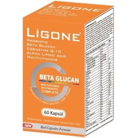 Resim Ligone Beta Glucan Multivitamin 60 Kapsül 