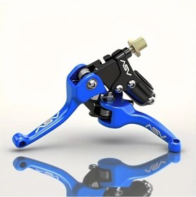 Resim Hightower Mavi 1 Çift Cnc Alüminyum Motosiklet Handlebar Aksesuarları: Honda, Suzuki, Triumph, Benelli, Ducati 