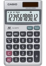 Resim Casio SL-320TV Cep Tipi 12 Hane Hesap Makinesi 