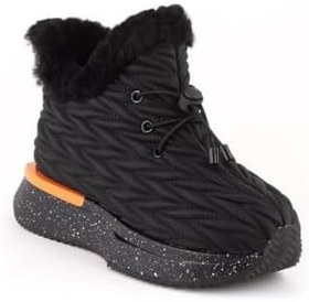 Resim Genel Kadın Guja 24k326 Kalin Taban Kapi̇toneli̇ Kürklü Kadin Kar Botu Shoes 