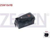 Resim Kapı Kılıt Ve Flasor Anahtarı 6 Pın Renault Megane Iıı - Scenıc 